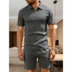 Set XT013 Polo-Style Jacquard Set