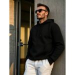 Jacket DS02 Hooded Solid Sweatshirt