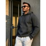 Jacket DS02 Hooded Solid Sweatshirt