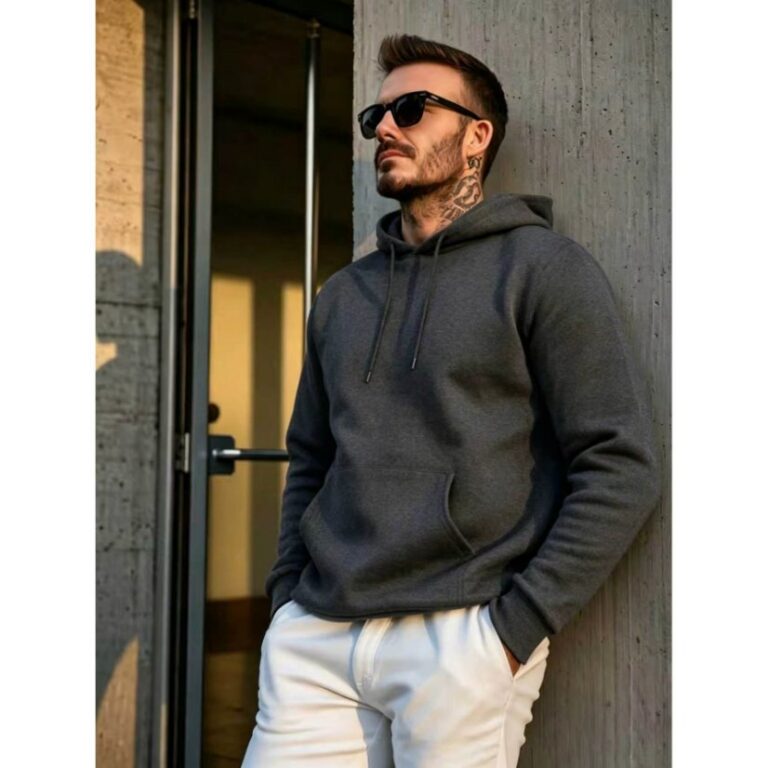 Jacket DS02 Hooded Solid Sweatshirt