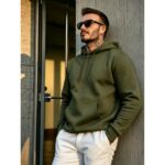 Jacket DS02 Hooded Solid Sweatshirt