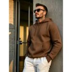Jacket DS02 Hooded Solid Sweatshirt
