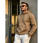 Jacket DS02 Hooded Solid Sweatshirt