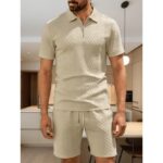 Set XT013 Polo-Style Jacquard Set