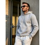 Jacket DS02 Hooded Solid Sweatshirt