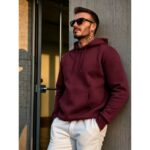 Jacket DS02 Hooded Solid Sweatshirt