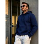 Jacket DS02 Hooded Solid Sweatshirt