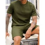 Set XT05 Crew Neck Jacquard Set