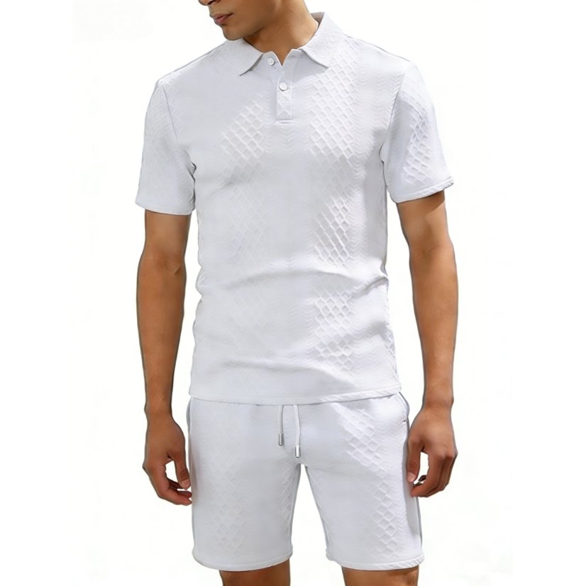 Set XT006 Polo-Style Jacquard Set