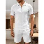 Set XT013 Polo-Style Jacquard Set